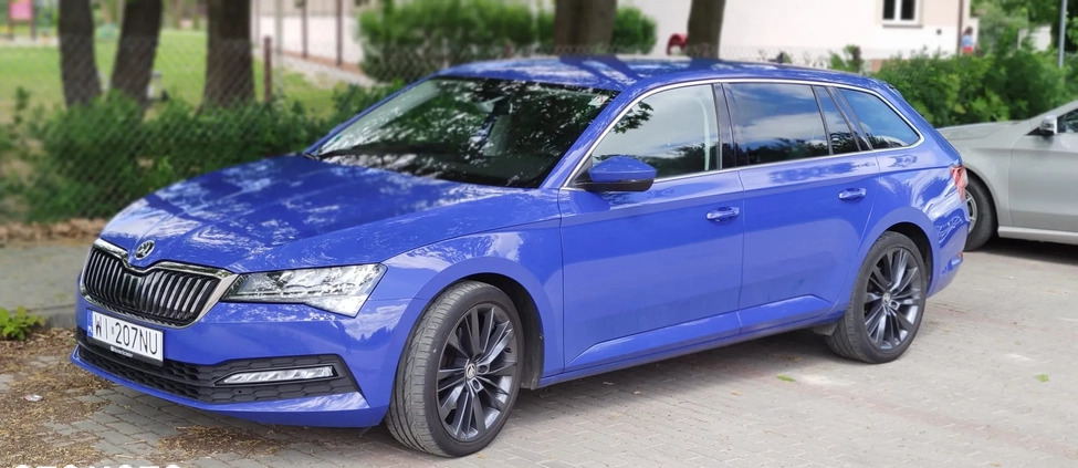Skoda Superb cena 86838 przebieg: 165600, rok produkcji 2020 z Skawina małe 562